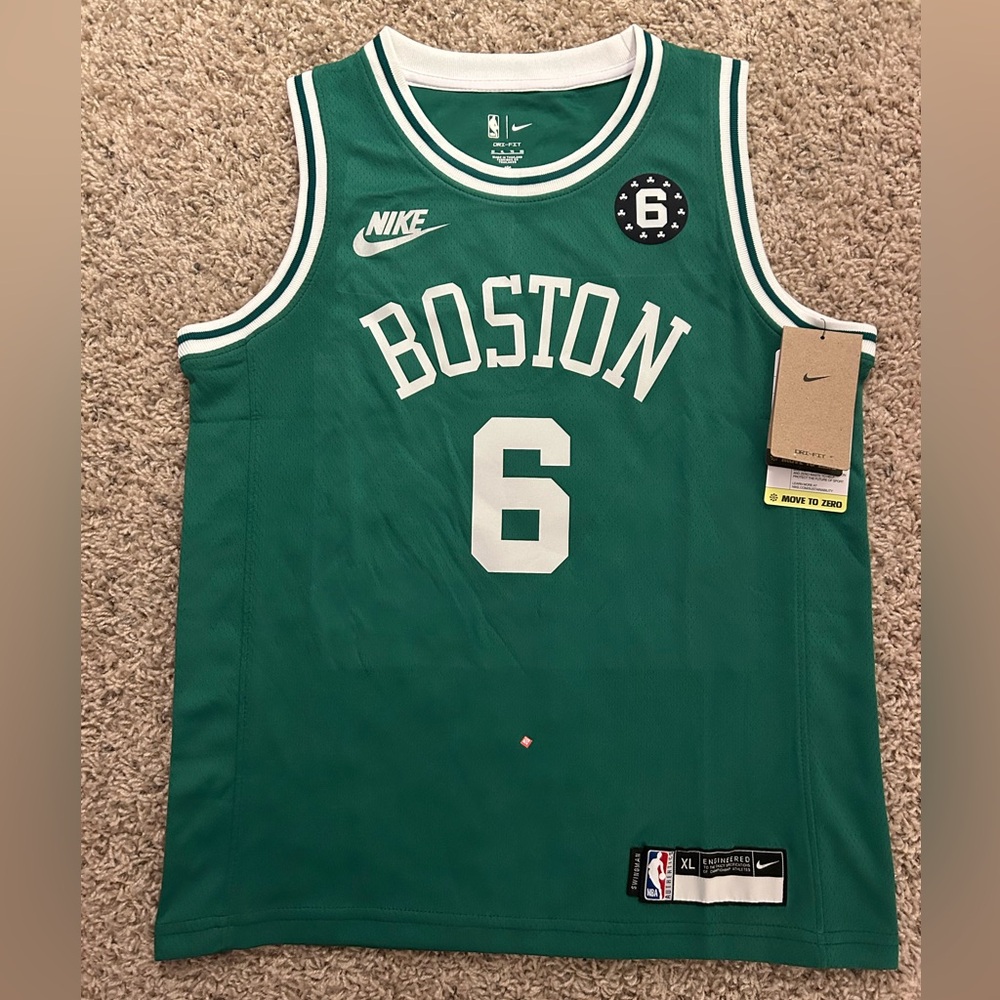 NBA Boston Celtics Bill Russell Jersey